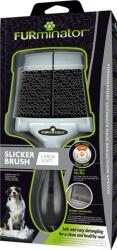 FURminator Slicker Brush Large Soft puha sörtéjű bontókefe