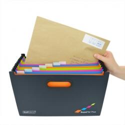 Rapesco Suport documente A4, extensibil, 13 compartimente, Rapesco SupaFile Plus RP1552