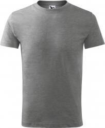 MALFINI Tricou copii, classic new, marimea: 158, gri inchis, Malfini 1351207