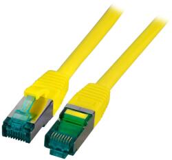 EFB-Elektronik S/FTP CAT6A Patch Kábel - 5 m, Sárga (MK6001.5Y)