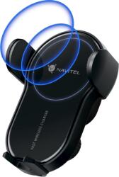 Navitel SH1000 Pro Wireless Autós Töltő/Tartó - 15 W, Fekete