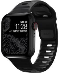 Nomad Sport Strap M/L, black - Apple Watch Ultra (49mm) 8/7 (45mm)/6/SE/5/4 (44mm)/3/2/1 (42mm) (NM1AM10000) - pcland