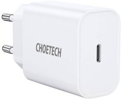 Choetech Q5004 USB-C Hálózati Töltő - 20 W, Fehér
