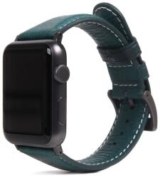 SLG Design D6 Apple Watch Bőrszíj - 41/40/38 mm, Kék