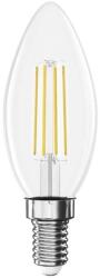 EMOS ZF3D23 E14/3, 4 W (40 W)/470 lm/természetes fehér filament gyertya LED izzó (ZF3D23) - officedepot