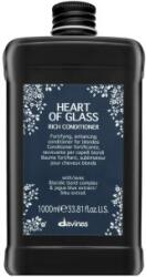 Davines Heart Of Glass Rich Conditioner balsam pentru întărire pentru păr blond 1000 ml