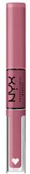 NYX Cosmetics Shine Loud magasfényű kétlépcsős ajakrúzs 3.4 ml árnyék 26 Fierce Flirt