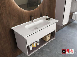 CeraStyle BLUE Beépíthető Mosdókagyló 80x47 cm