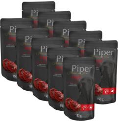 Dolina Noteci Piper Platinum Pure hrană la plic cu carne de vită și orez brun 10 x 150 g