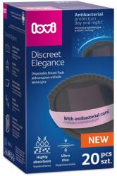Lovi Lovi, Discreet Elegance, tampoane antibacteriene pentru san, negru, 20 buc