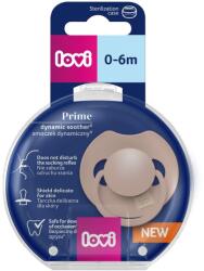 LOVI Lovi, Prime, suzeta dinamica din silicon, 0-6 luni, Blush, 1 buc