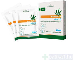 Cannaderm Mentholka tapasz hűsítő 3x - patika1
