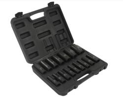 BJC hosszított gépi dugókulcs készlet 1/2", 10-32 mm, 16 db (M58274)