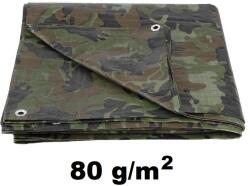 STR vízálló takaróponyva 6 x 10m, 80g/m2, terepmintás (2170026)
