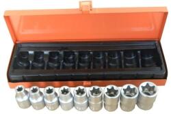 GEKO 9 részes 1/2"-os torx dugófej készlet (G10167)