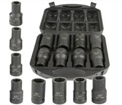 MAR-POL BJC gépi dugókulcs készlet hatlapú 1″, 17-33 mm, 8 db (M58262)