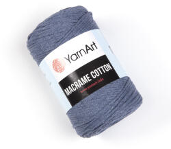 YARNART macrame cotton fonal 2mm 761 sötét szürke