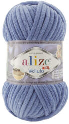 alize velluto plüss, zsenília fonal 374 - Farmer kék