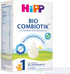 HiPP 1 BIO Combiotik 600 g tápszer