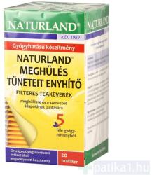 Naturland Meghűlés elleni teakeverk filteres 20 db