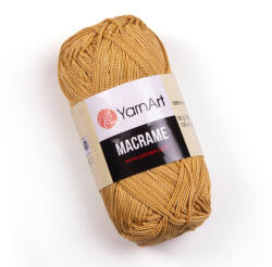 YARNART macrame fonal 1.5mm 155 mustár