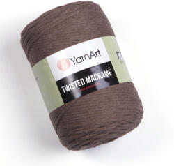 YARNART rope 5mm macrame kifésülhető fonal 788 barna