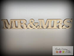 MR & MRS felirat