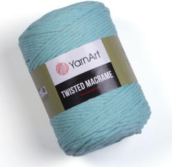 YARNART twisted 5mm macrame kifésülhető fonal 775 világos menta