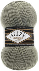 alize Superlana Klasik fonal 138 khaki zöld
