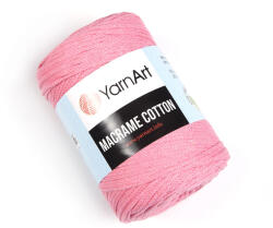 YARNART macrame cotton fonal 2mm 779 rózsaszín