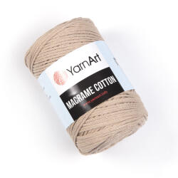 YARNART macrame cotton fonal 2mm 753 világos bézs
