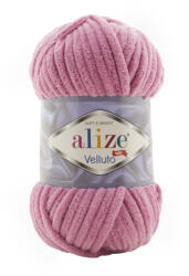 alize velluto plüss, zsenília fonal 098 - Pink