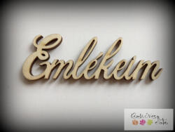  Emlékeim felirat
