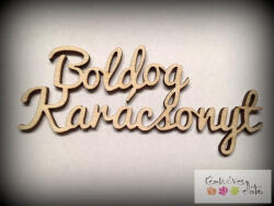  Boldog Karácsonyt felirat