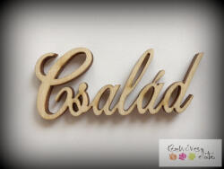  Család felirat