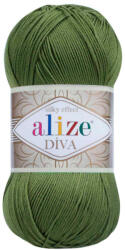alize Diva fonal 79 - Zöld