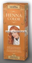 VENITA Henna Color gyógynövényes krémhajfesték 75ml 3 Tüzes Narancs