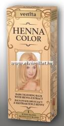 VENITA Henna Color gyógynövényes krémhajfesték 75ml 1 Sunny Blond