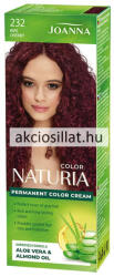 Joanna Naturia Permanent Color Cream 232 Érett Cseresznye Krémhajfesték 40+60g