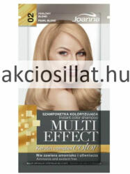 Joanna Multi Effect Keratin Complex Color 02 Pearl Blond Gyöngy Szőke hajszínező sampon 35g