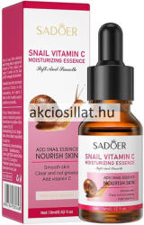 SADOER Snail Vitamin C Moisturizing Essence arc esszencia 15ml