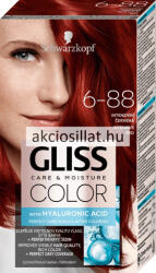 Schwarzkopf Gliss Color hajfesték 6-88 Vörös