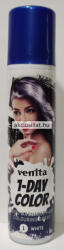 VENITA 1 Day Color 1 napos kimosható ammóniamentes hajszínező spray 50ml 1 White