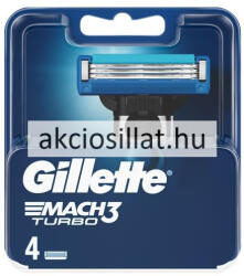 Gillette Mach3 Turbo borotvabetét 4db-os