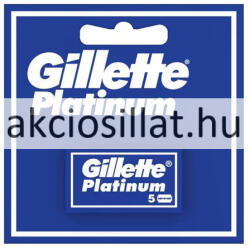 Gillette Platinum hagyományos borotvapenge 5db