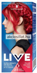 Schwarzkopf Live Color hajszínező 92 Lángoló Vörös