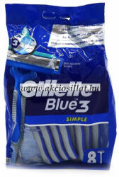 Gillette Blue3 Simple eldobható borotva 8db-os