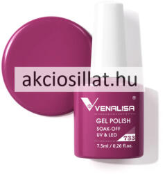 VENALISA Elegance Starts Here UV & LED Gél Lakk No. 733 7, 5ml