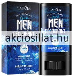Sadoer Men Deodorant Stop Sweating 48h Stift 20g