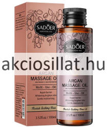 Sadoer Argan Massage Oil Multi Use Argán olajos Masszázsolaj 100ml
